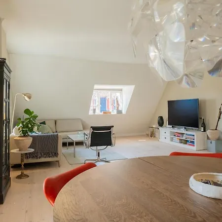 Bright And Spacious Penthouse In Copenhaga